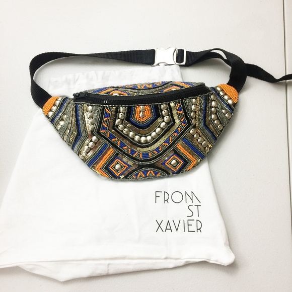 beaded fanny pack